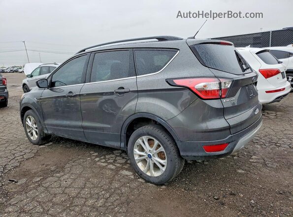 1FMCU0GD6JUC90664 2018 FORD ESCAPE Серый Задняя левая четверть