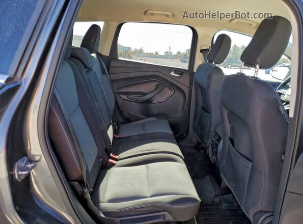 1FMCU0GD6KUA33909 2019 FORD ESCAPE Gray უკანა სალონის ხედი