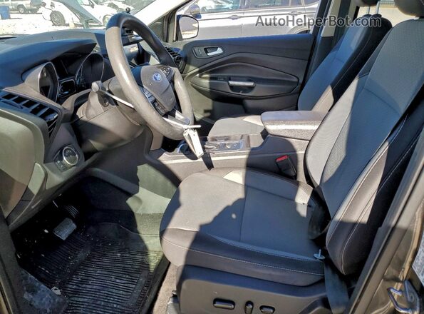 1FMCU0GD6KUA33909 2019 FORD ESCAPE Gray წინა სალონის ხედი