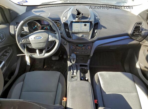 1FMCU0GD6KUA33909 2019 FORD ESCAPE Gray წინა პანელის ხედი