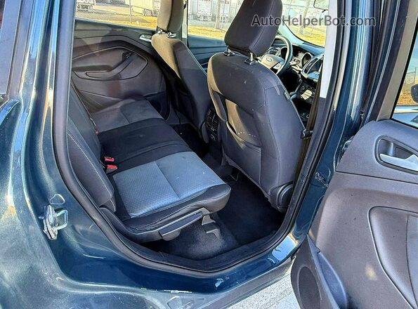 1FMCU0GD6KUB11539 2019 FORD ESCAPE Синий Вид сзади
