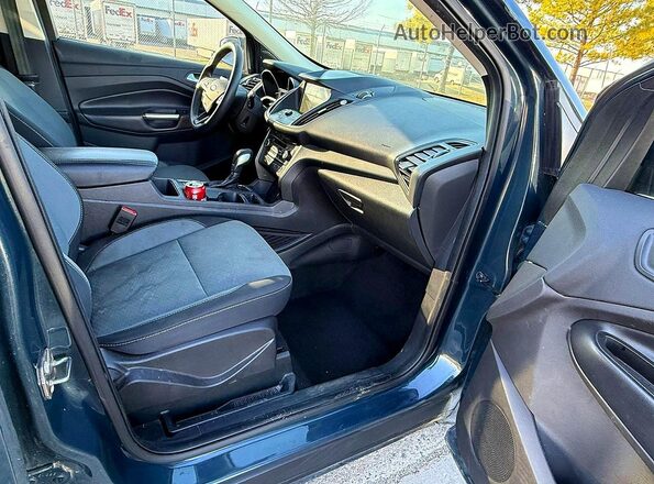 1FMCU0GD6KUB11539 2019 FORD ESCAPE Синий Вид спереди