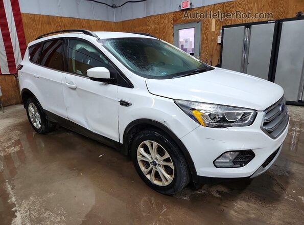 1FMCU0GD7HUC76900 2017 FORD ESCAPE Белый Передняя правая четверть