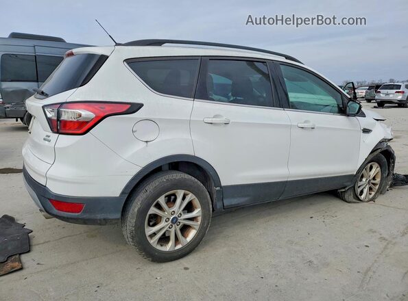 1FMCU0GD7HUE46317 2017 FORD ESCAPE Белый Задняя правая четверть
