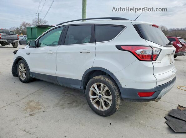 1FMCU0GD7HUE46317 2017 FORD ESCAPE Белый Задняя левая четверть
