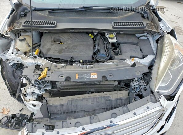 1FMCU0GD7HUE46317 2017 FORD ESCAPE Белый Вид подкапотного пространства