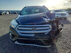 2018 Ford Escape Se Серый vin: 1FMCU0GD7JUA65606