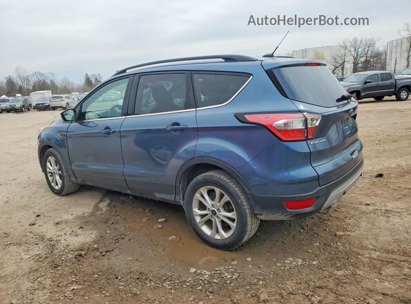1FMCU0GD7JUB47786 2018 FORD ESCAPE Синий Задняя левая четверть