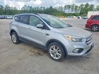 2018 Ford Escape Se Silver vin: 1FMCU0GD7JUB62109