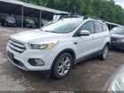 2018 Ford Escape Se Белый vin: 1FMCU0GD7JUC50206