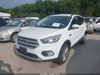 2018 Ford Escape Se Белый vin: 1FMCU0GD7JUD07052