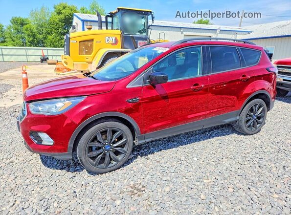 1FMCU0GD7JUD37460 2018 FORD ESCAPE Красный Передняя левая четверть
