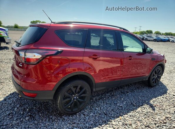 1FMCU0GD7JUD37460 2018 FORD ESCAPE Красный Задняя правая четверть