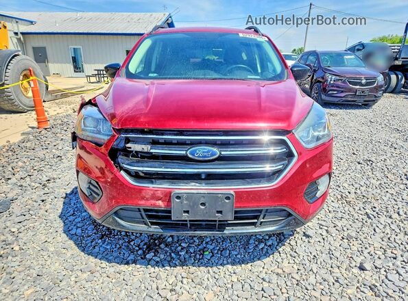 1FMCU0GD7JUD37460 2018 FORD ESCAPE Красный Вид спереди