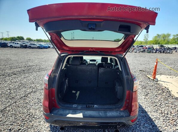 1FMCU0GD7JUD37460 2018 FORD ESCAPE Красный Вид сзади