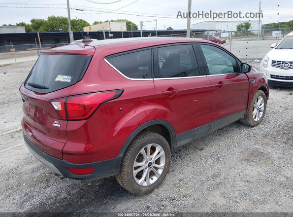 1FMCU0GD7KUA88014 2019 FORD ESCAPE Красный Задняя правая четверть