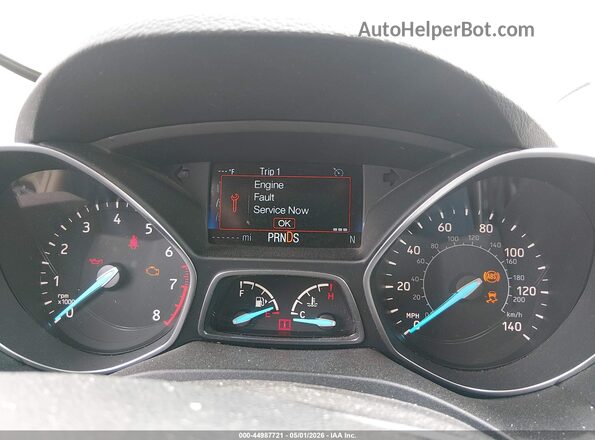 1FMCU0GD7KUA88014 2019 FORD ESCAPE Красный Вид задних сидений