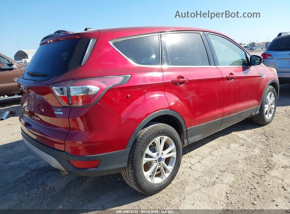 1FMCU0GD8HUB42526 2017 FORD ESCAPE Красный Задняя правая четверть