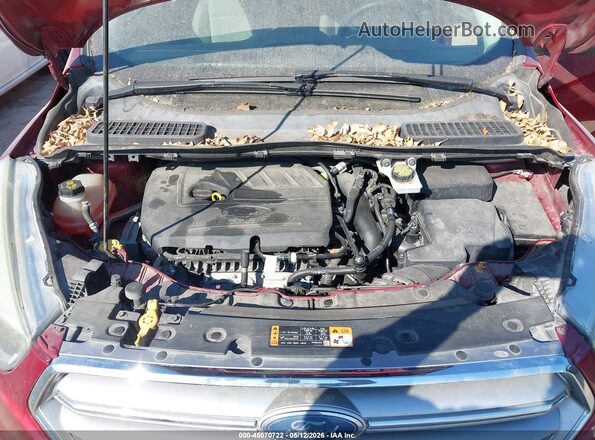 1FMCU0GD8HUB42526 2017 FORD ESCAPE Красный Вид сзади