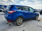 2017 Ford Escape Se Blue vin: 1FMCU0GD8HUB66079