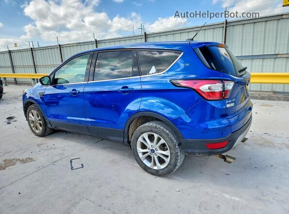 1FMCU0GD8HUB66079 2017 FORD ESCAPE Blue Задня ліва чверть