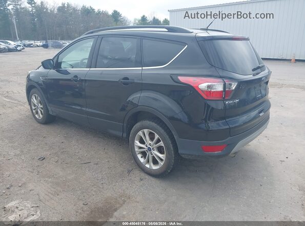1FMCU0GD8HUC09707 2017 FORD ESCAPE Черный Задняя левая четверть