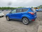 2017 Ford Escape Se Синий vin: 1FMCU0GD8HUC58695