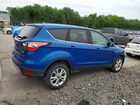 2017 Ford Escape Se Синий vin: 1FMCU0GD8HUC58695