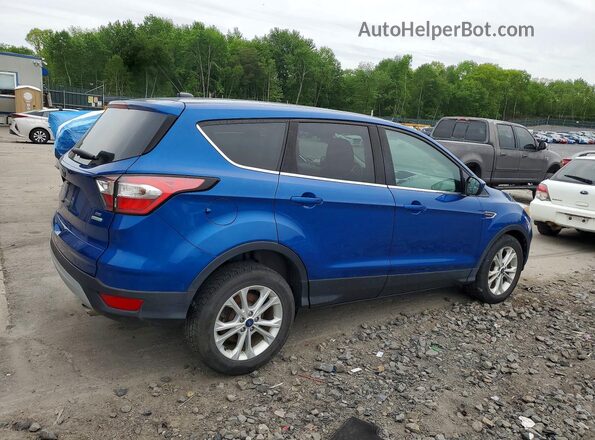 1FMCU0GD8HUC58695 2017 FORD ESCAPE Синий Задняя правая четверть