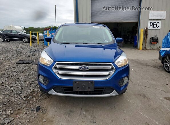 1FMCU0GD8HUC58695 2017 FORD ESCAPE Синий Вид спереди
