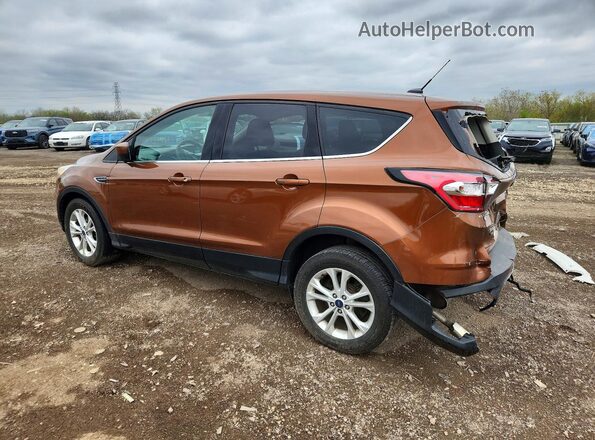 1FMCU0GD8HUC64898 2017 FORD ESCAPE Коричневый Задняя левая четверть