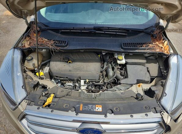 1FMCU0GD8HUE06683 2017 FORD ESCAPE Gold Вид підкапотного простору