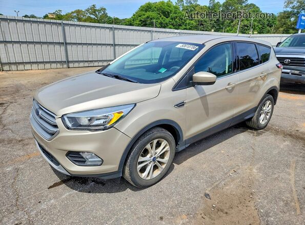 1FMCU0GD8HUE06683 2017 FORD ESCAPE Gold Передня ліва чверть