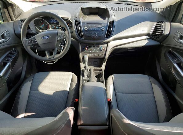 1FMCU0GD8HUE37822 2017 FORD ESCAPE White Вид панелі приладів
