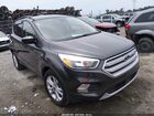 2018 Ford Escape Se Gray vin: 1FMCU0GD8JUA74430