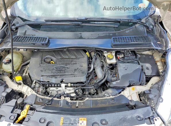 1FMCU0GD8JUB61888 2018 FORD ESCAPE Золотой Вид подкапотного пространства