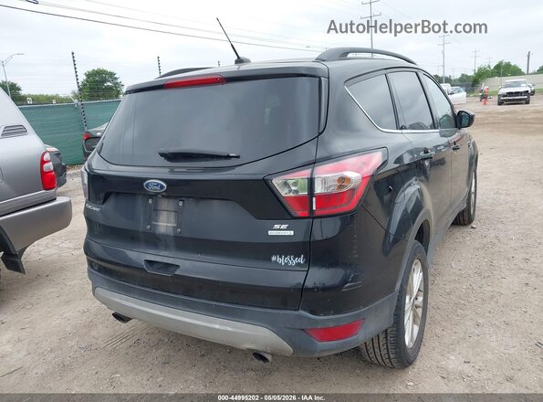 1FMCU0GD8JUD02300 2018 FORD ESCAPE Черный Задняя правая четверть