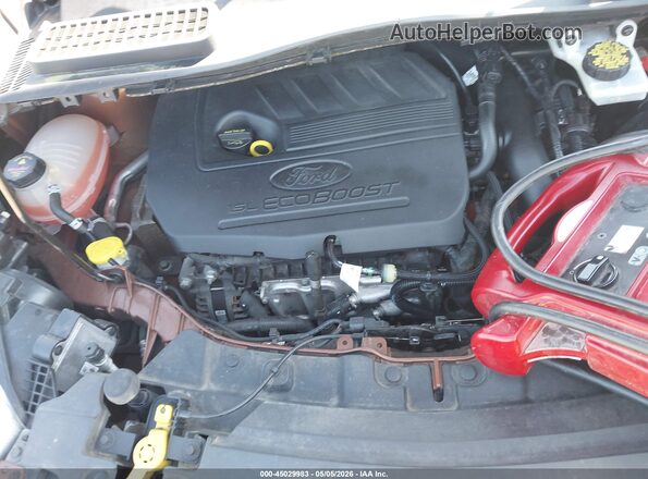 1FMCU0GD9HUD54707 2017 FORD ESCAPE Оранжевый Вид спереди