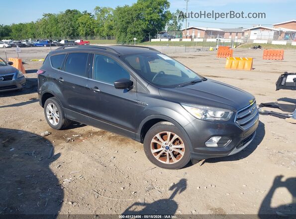 1FMCU0GD9HUE33598 2017 FORD ESCAPE Gray Przód prawy