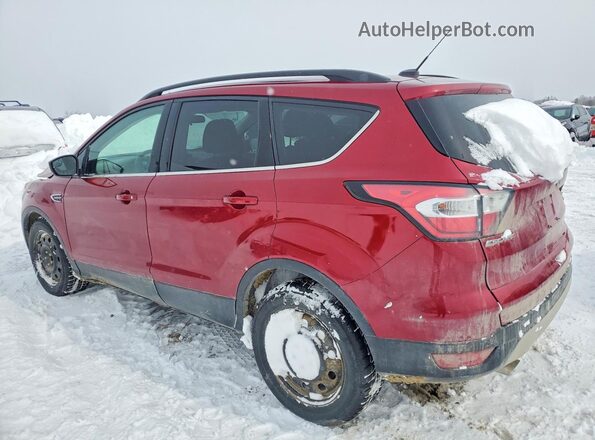 1FMCU0GD9HUE58839 2017 FORD ESCAPE Красный Задняя левая четверть
