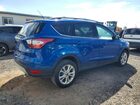 2018 Ford Escape Se Blue vin: 1FMCU0GD9JUA04712