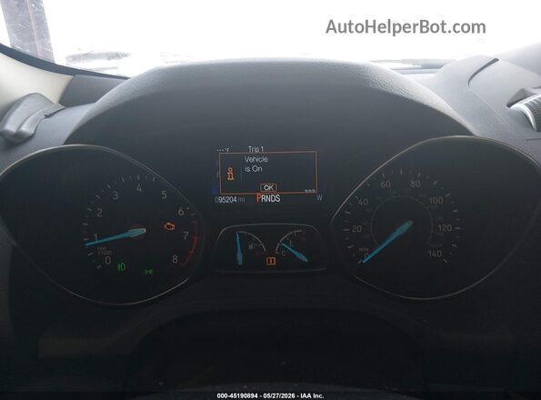 1FMCU0GD9KUA31264 2019 FORD ESCAPE Белый Вид задних сидений