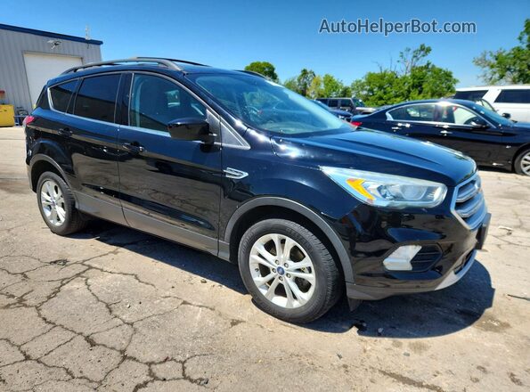 1FMCU0GDXHUB77908 2017 FORD ESCAPE Black Przód prawy