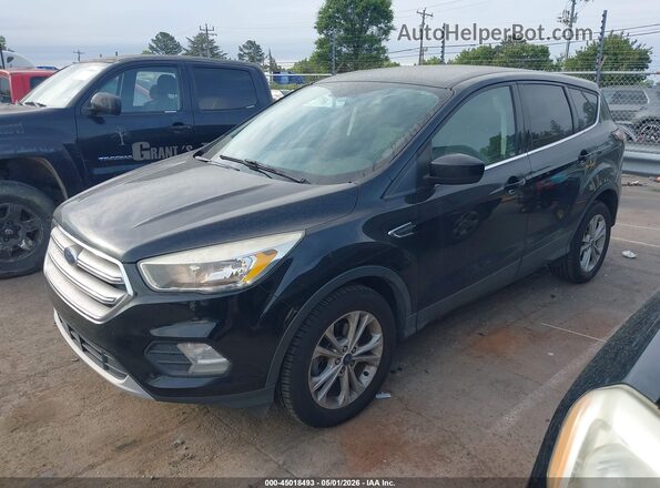 1FMCU0GDXHUD38452 2017 FORD ESCAPE Черный Передняя левая четверть
