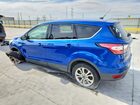 2017 Ford Escape Se Синий vin: 1FMCU0GDXHUE23243