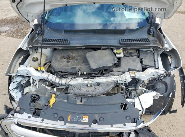 1FMCU0GDXJUA08882 2018 FORD ESCAPE White ძრავის განყოფილების ხედი