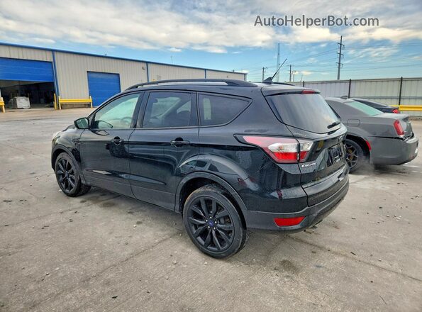 1FMCU0GDXJUB40105 2018 FORD ESCAPE Черный Задняя левая четверть