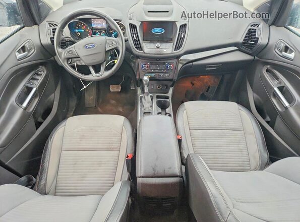 1FMCU0GDXJUB40105 2018 FORD ESCAPE Черный Вид панели приборов