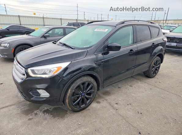 1FMCU0GDXJUB40105 2018 FORD ESCAPE Черный Передняя левая четверть