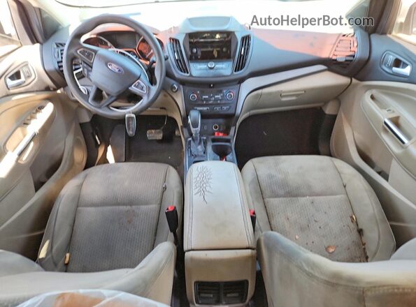 1FMCU0GDXKUA89335 2019 FORD ESCAPE Белый Вид панели приборов